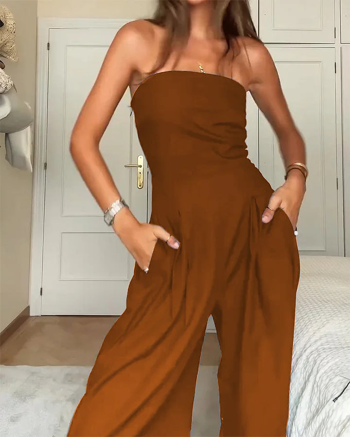 Ovi | Elegante Off-Shoulder Jumpsuit