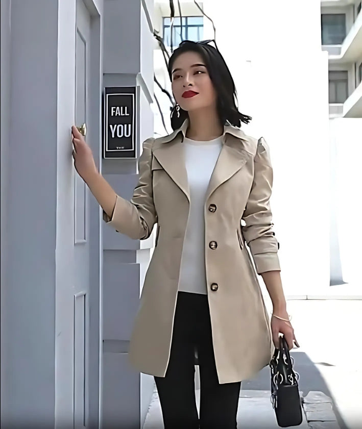 Amanda - Elegante Dames Trenchcoat