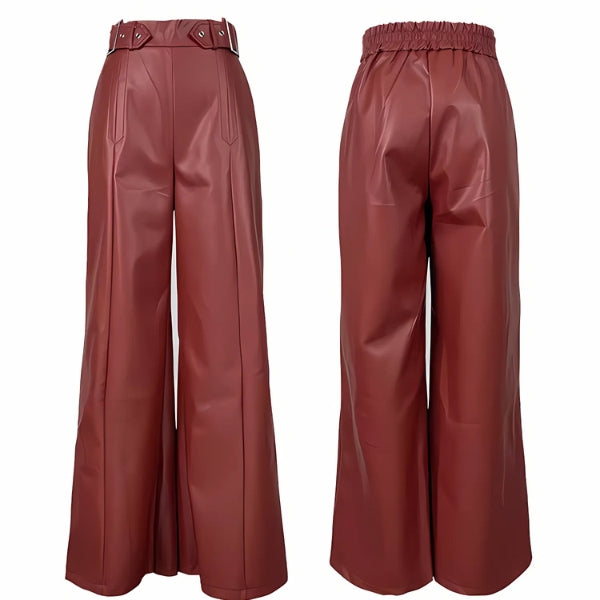 Livia | Stijlvolle Hoge Taille Wijde Broek voor Dames