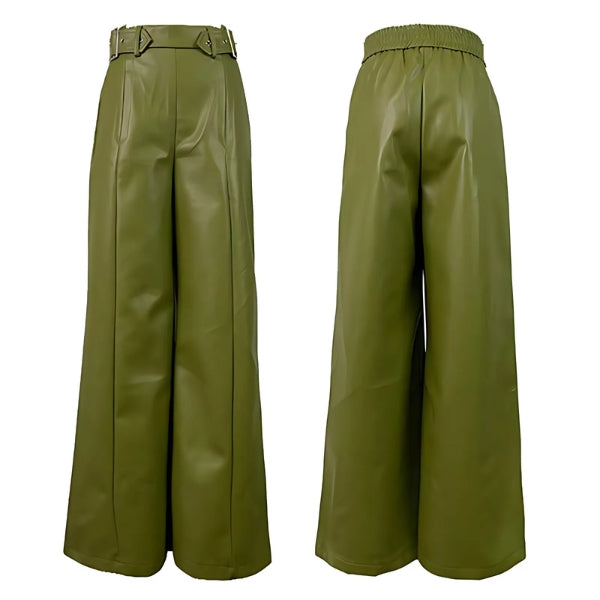 Livia | Stijlvolle Hoge Taille Wijde Broek voor Dames