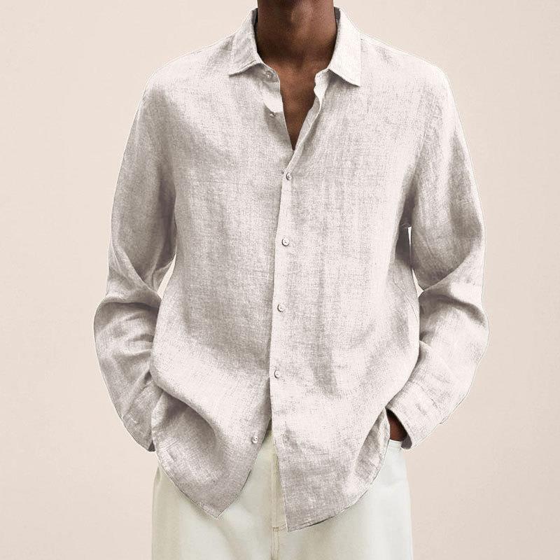 Heren Overhemd – Relaxed Fit – Natuurlijke Stoffen – Ademend Casual Design