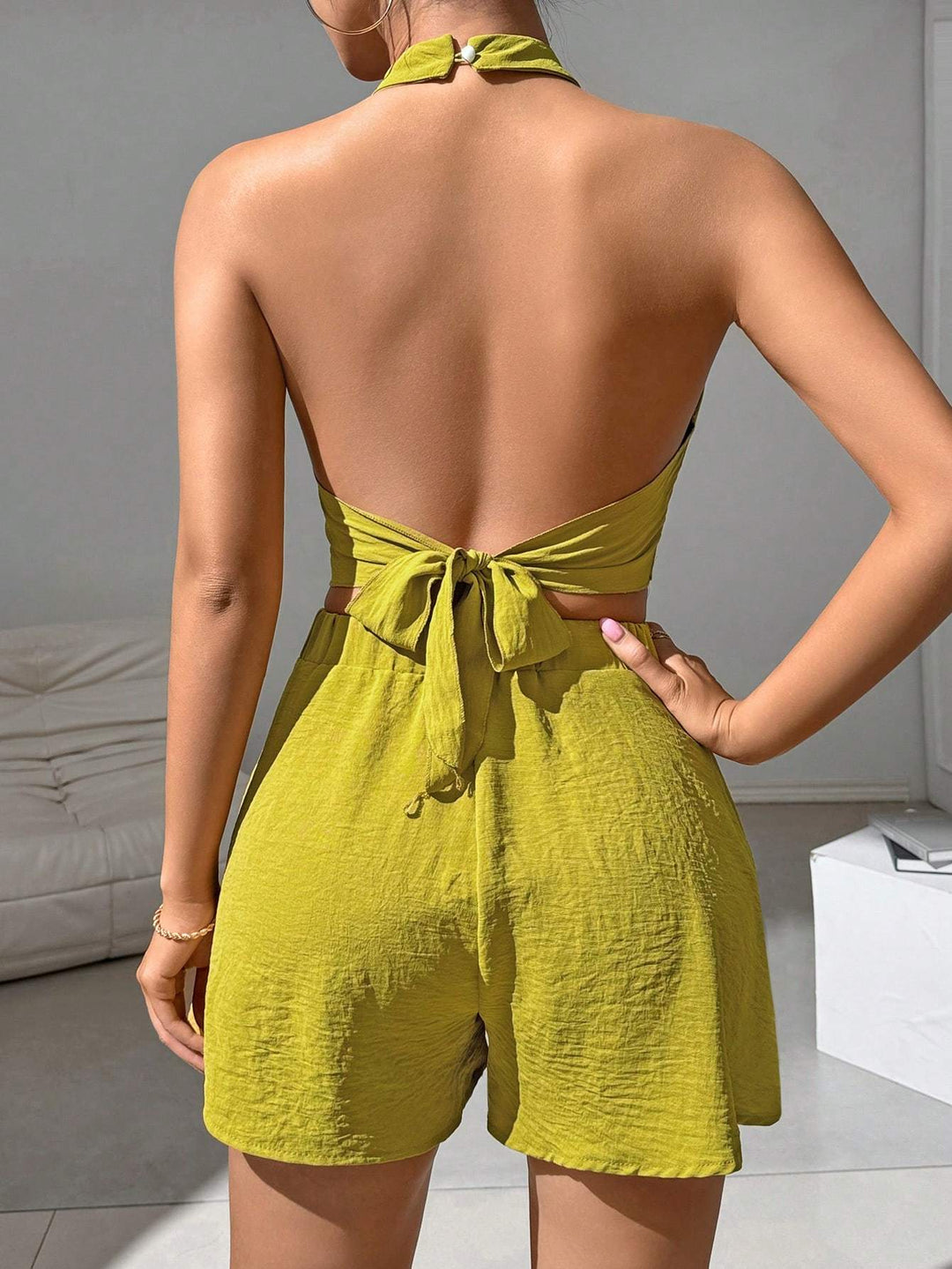 Addison | Elegante Halter-Two Piece Set voor Zomerse Dagen