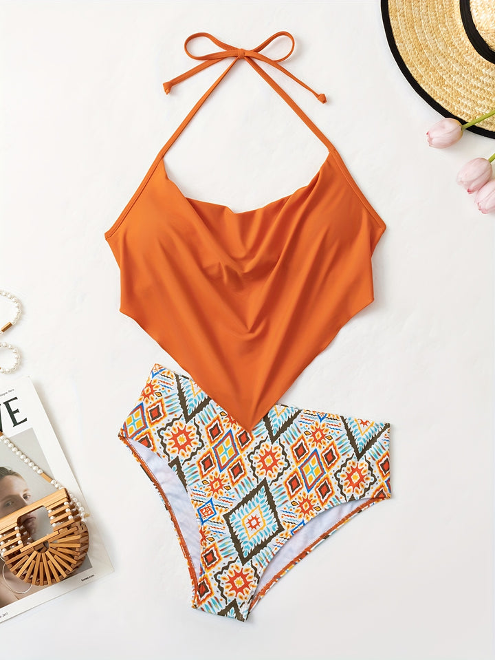 Adele | Tweedelig Bikini Met Geometrische Print