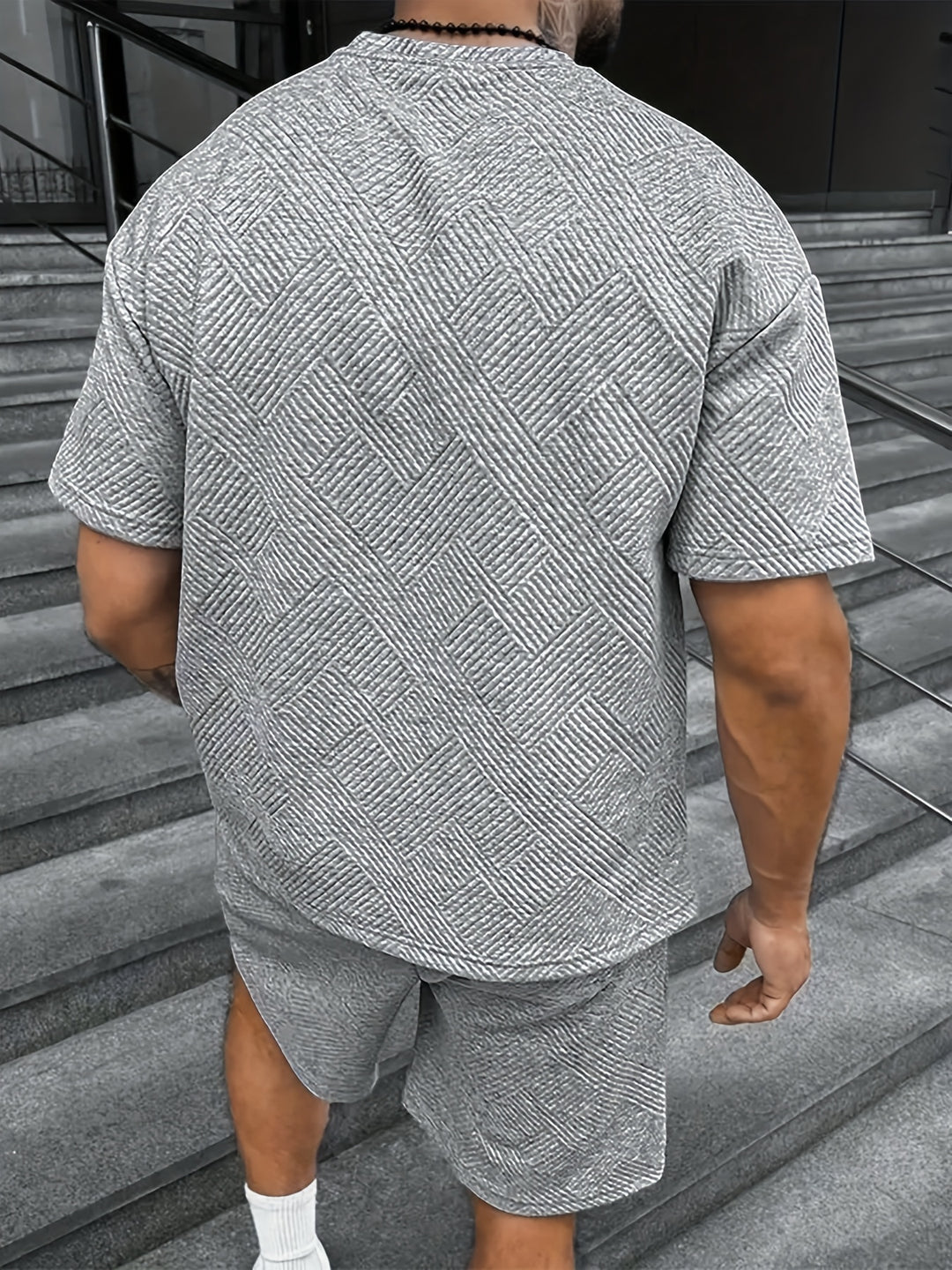 Alexander | Trendy Zomer T-shirt en Shorts Set voor Mannen