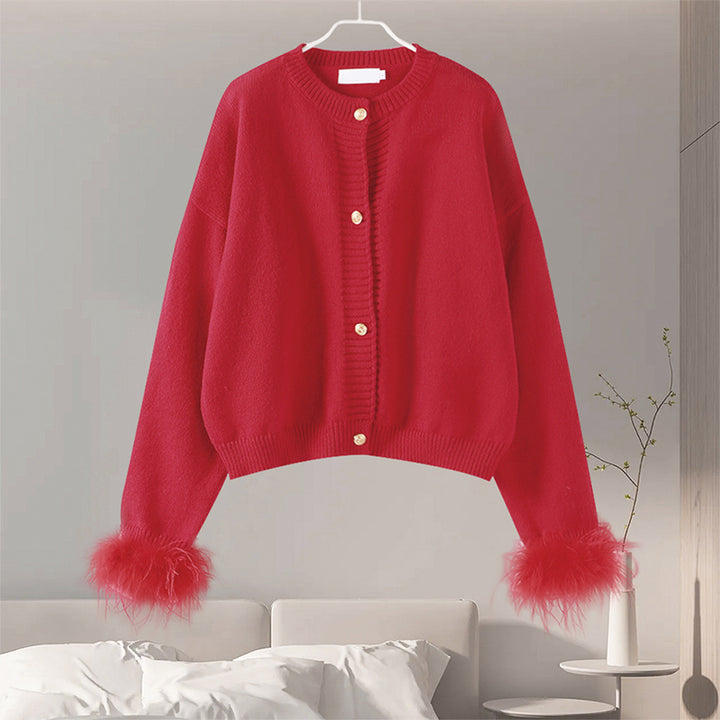 Alexia - Elegante Cardigan met Verenaccent