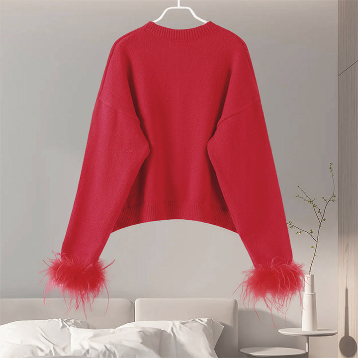 Alexia - Elegante Cardigan met Verenaccent