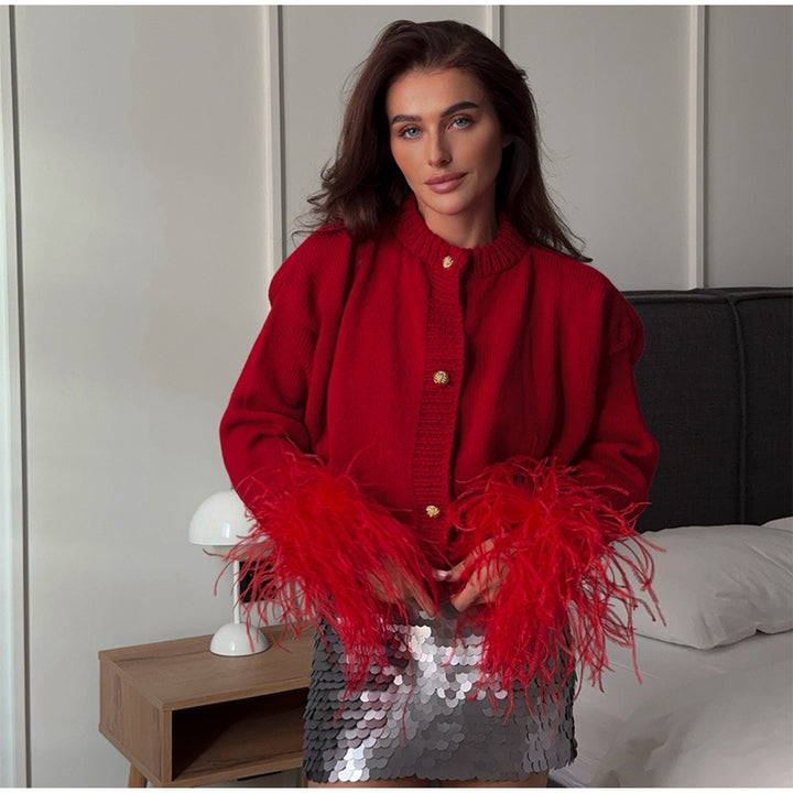 Alexia - Elegante Cardigan met Verenaccent