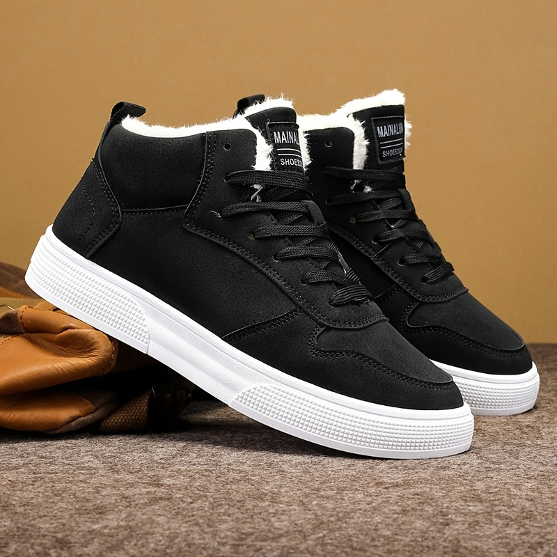 Alfons | Warme High-Top Sneakers voor Heren – Ideaal voor de Winter