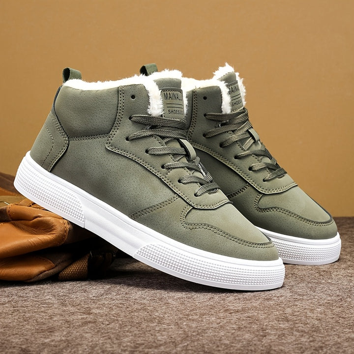 Alfons | Warme High-Top Sneakers voor Heren – Ideaal voor de Winter