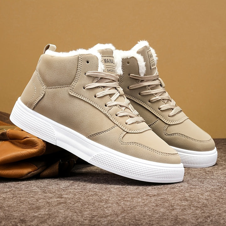 Alfons | Warme High-Top Sneakers voor Heren – Ideaal voor de Winter
