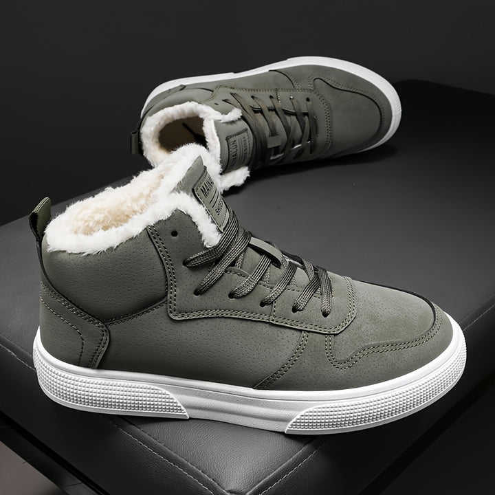 Alfons | Warme High-Top Sneakers voor Heren – Ideaal voor de Winter