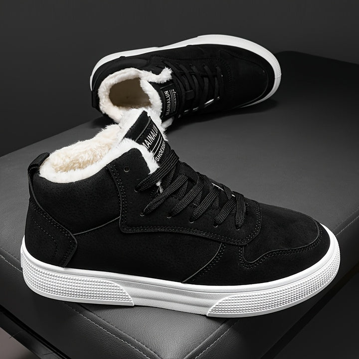 Alfons | Warme High-Top Sneakers voor Heren – Ideaal voor de Winter