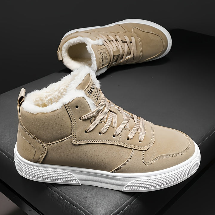 Alfons | Warme High-Top Sneakers voor Heren – Ideaal voor de Winter
