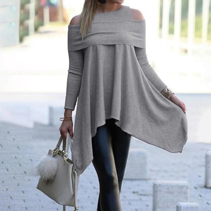 Alianna - Elegante Off-Shoulder Tuniek voor Dames