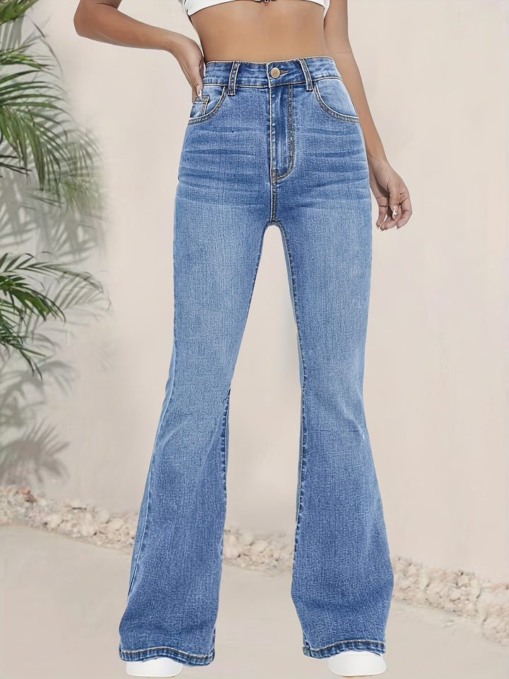 Alina | Hoge Taille Flared Jeans voor Dames