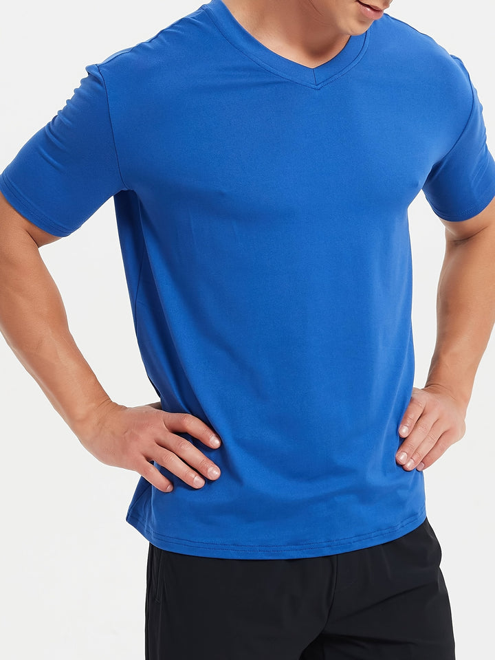 Allen | Casual V-Hals T-shirt voor Heren
