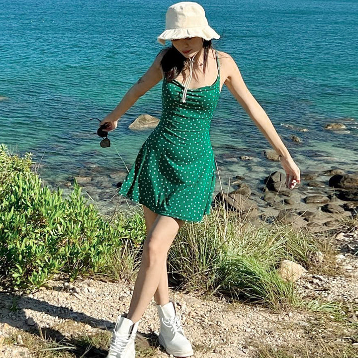 Amelia | Elegante Polkadot Zomerjurk voor Dames