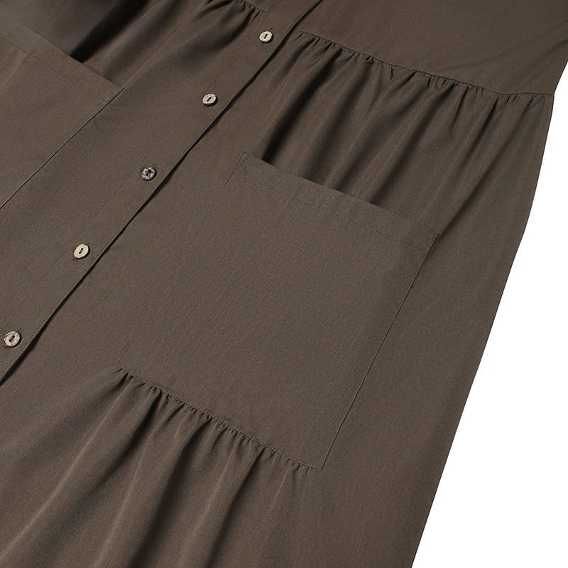 Angelica | Stijlvolle Maxi Jurk met Ceintuur