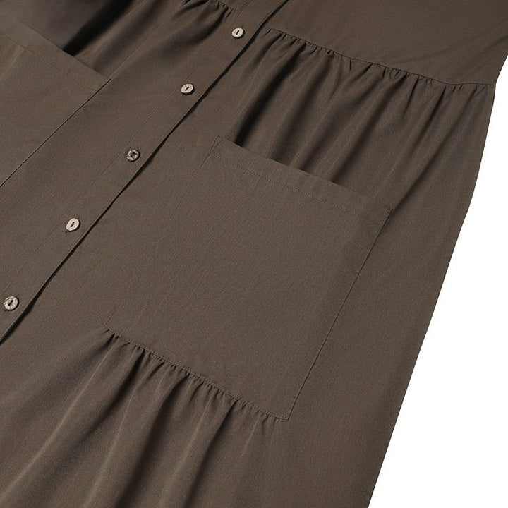 Angelica | Stijlvolle Maxi Jurk met Ceintuur
