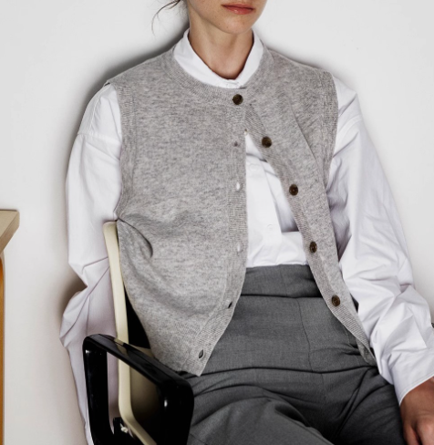 Angelou - Tijdloze Mouwloze Gilet