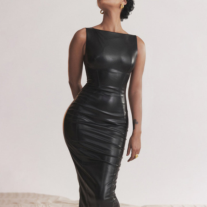 Anne | Elegante Bodycon Midi Jurk voor Dames