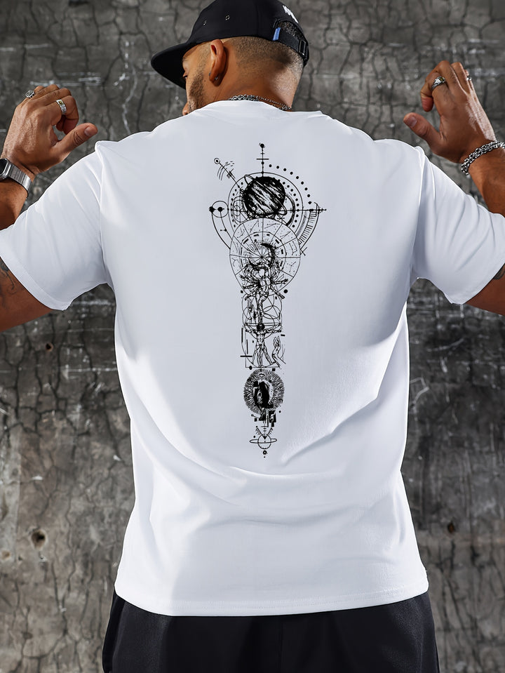 Anthony | Creatief Print T-shirt voor Heren