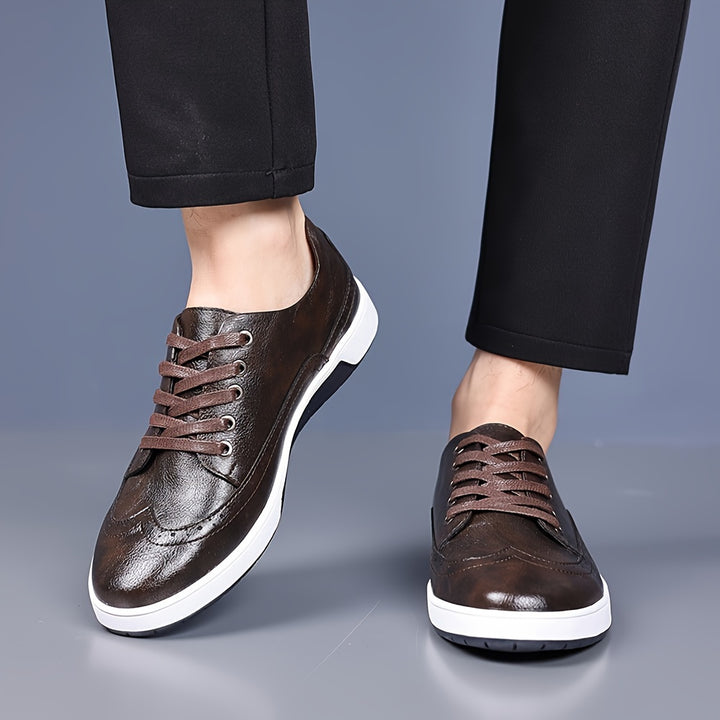 Anton | Retro Stijl Casual Veterschoenen voor Heren