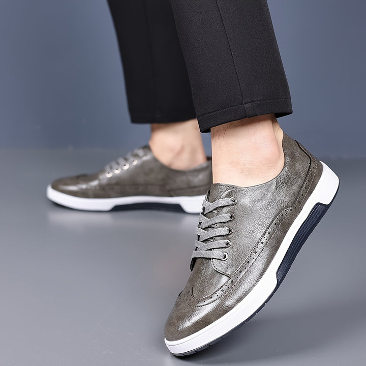 Anton | Retro Stijl Casual Veterschoenen voor Heren
