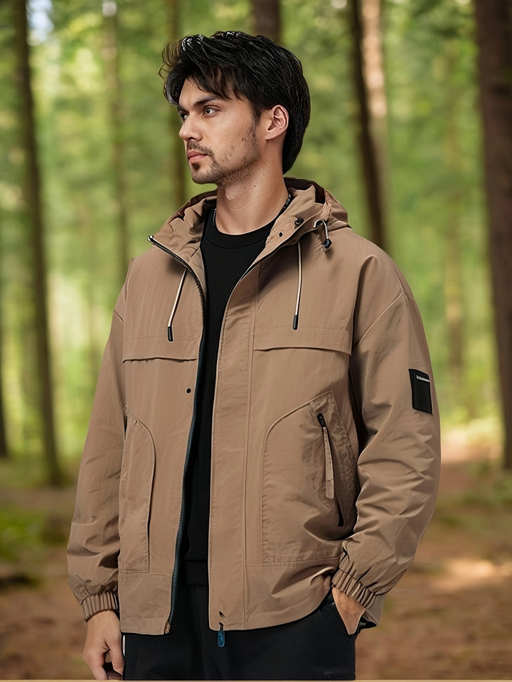 Antonio | Waterdichte Windbreaker met Capuchon & Zakken