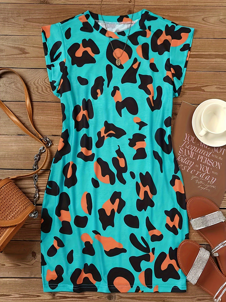 Ariana | Leuke Leopardenprint Jurk voor de Zomer