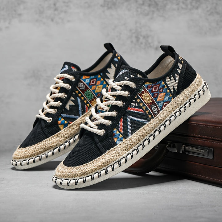 Arjen | Bohemian Espadrille Sneakers voor Mannen