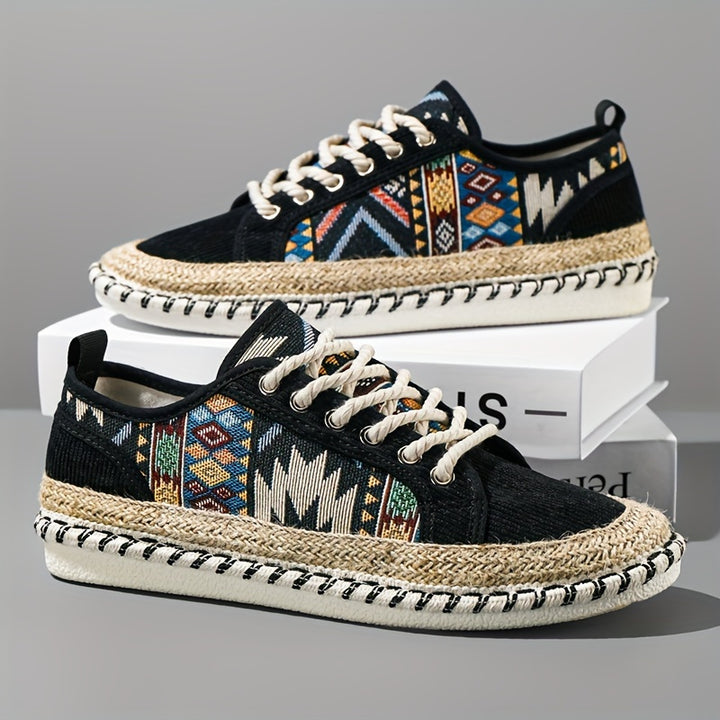Arjen | Bohemian Espadrille Sneakers voor Mannen