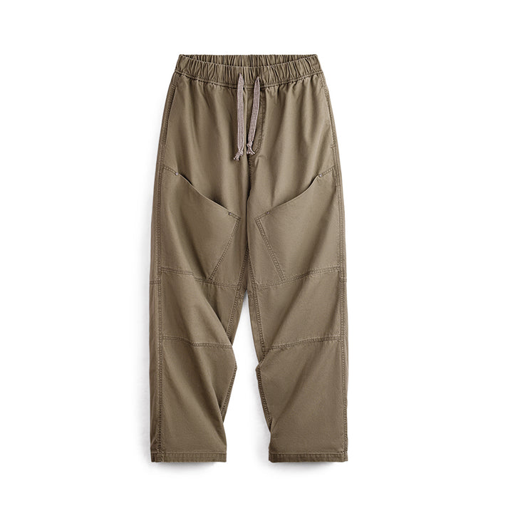 Arnold | Vintage Werkbroek met Grote Zakken en Elastische Taille