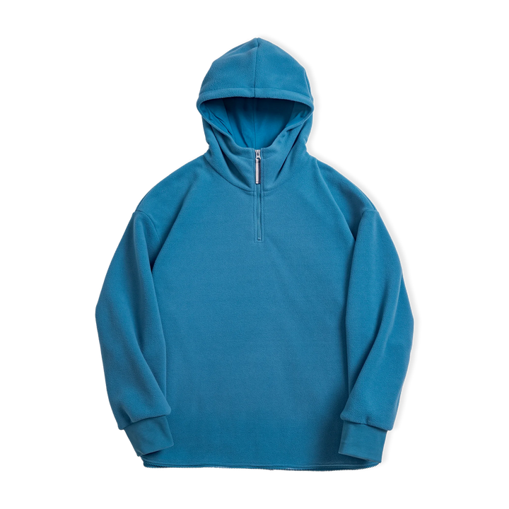 Aron | Stijlvolle Half-Zip Fleece Hoodie voor Heren