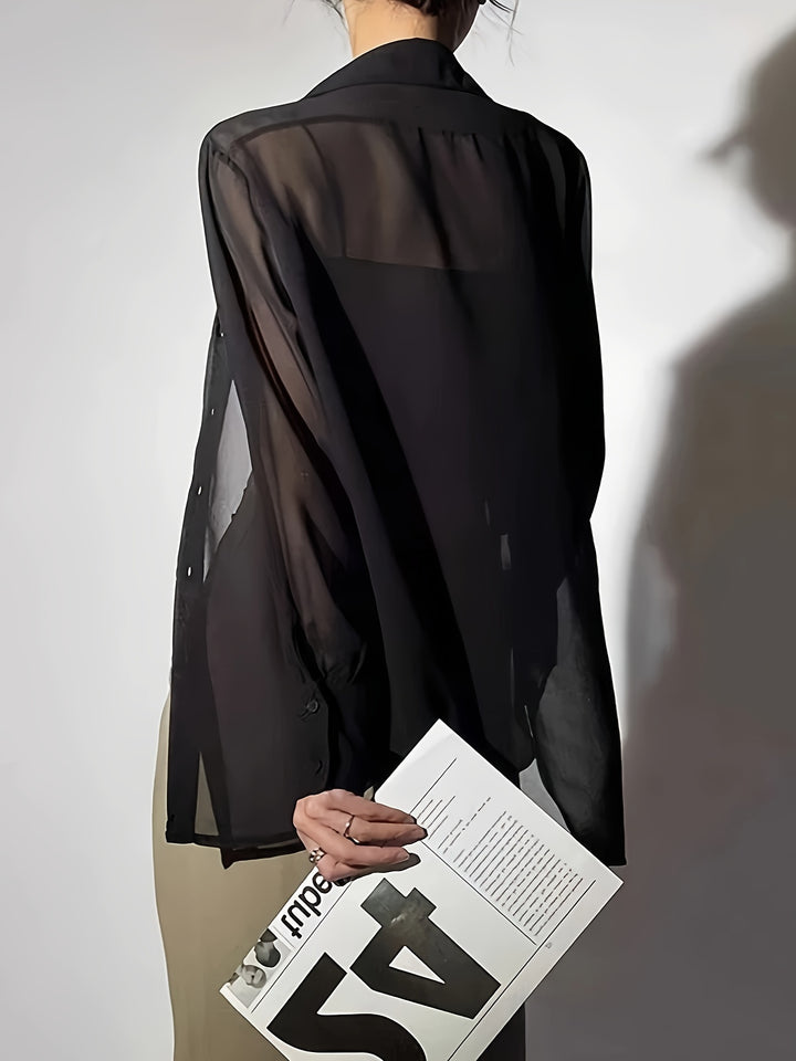 Audrey | Chique Chiffon Blouse
