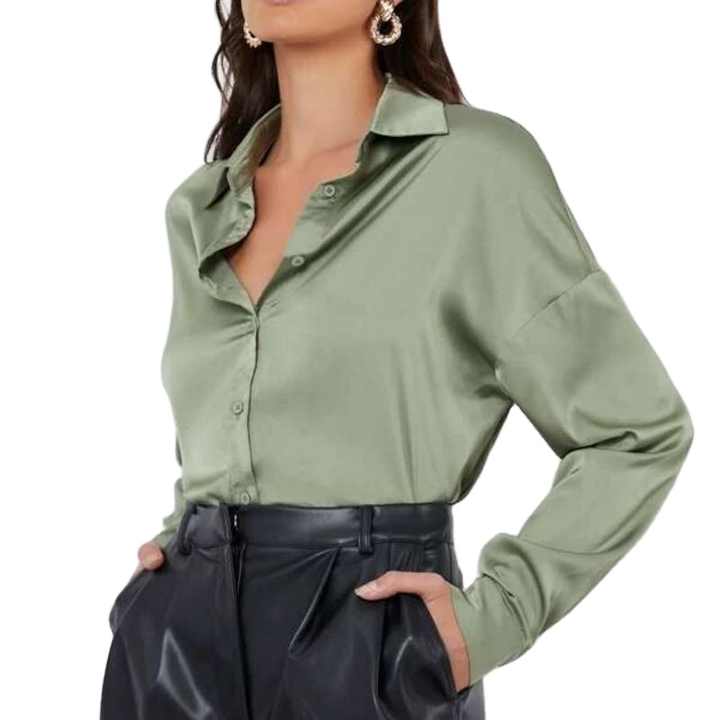 Aurelia | Elegante Lange Mouwen Blouse voor Dames