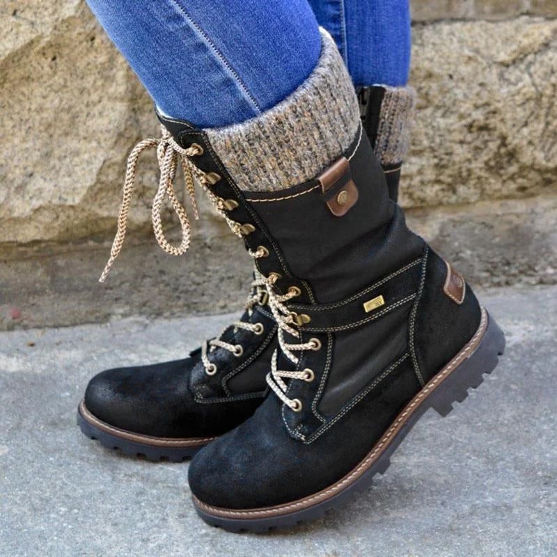 Becca – Winterboots met Stijlvolle Details voor Dames