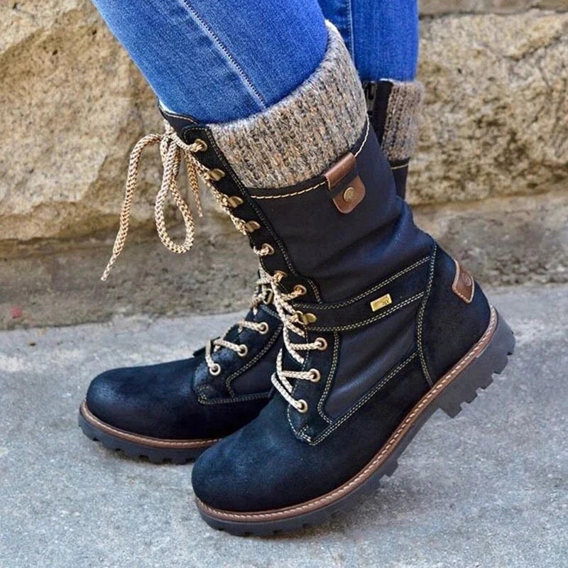 Becca – Winterboots met Stijlvolle Details voor Dames