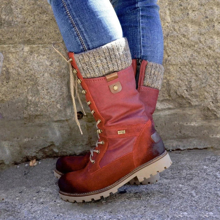 Becca – Winterboots met Stijlvolle Details voor Dames