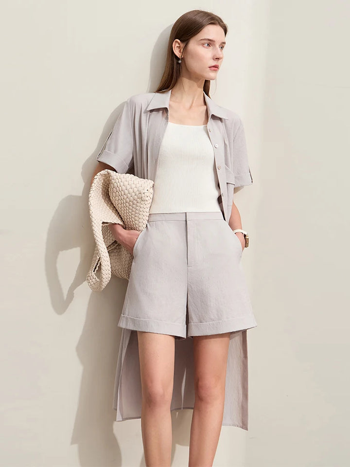 Bella | Stijlvolle Blousejurk met Moderne Snit