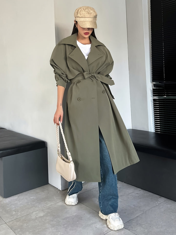 Bethany | Stijlvolle Lange Trenchcoat voor Dames