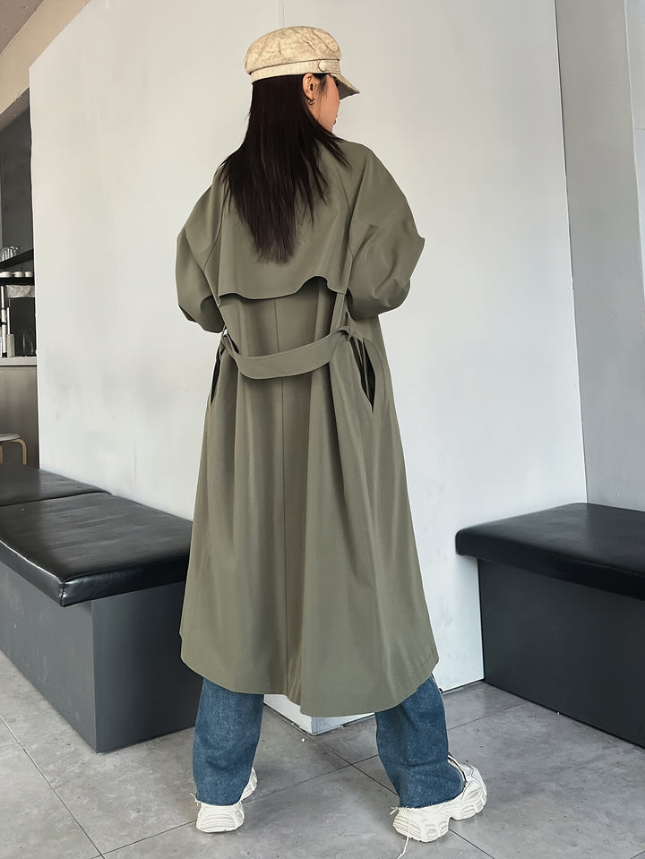Bethany | Stijlvolle Lange Trenchcoat voor Dames