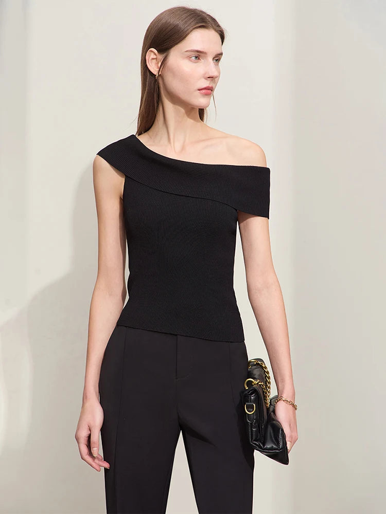 Blake | Off-Shoulder Top met Ribbels