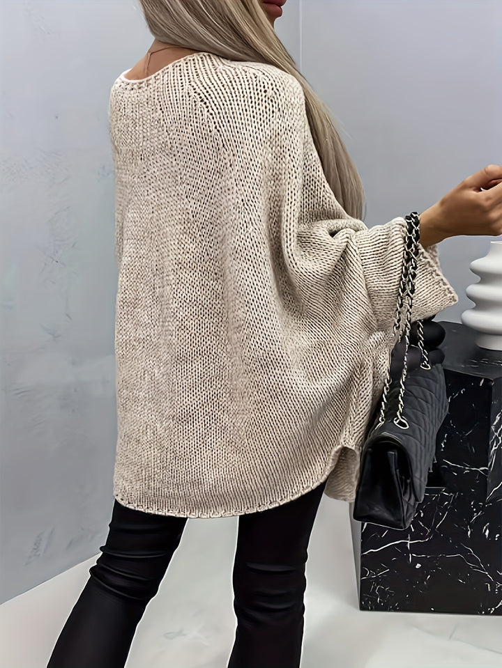 Brittany | Oversized Gebreide Trui met Stijlvolle Pasvorm