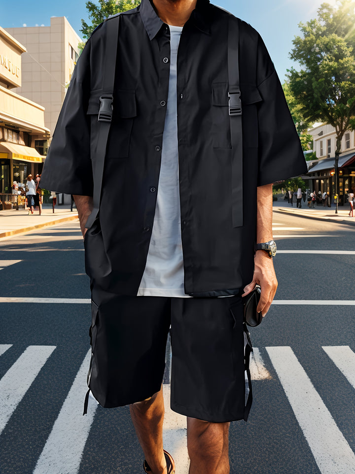 Brixton | Casual T-shirt en Shorts Set voor de Zomer