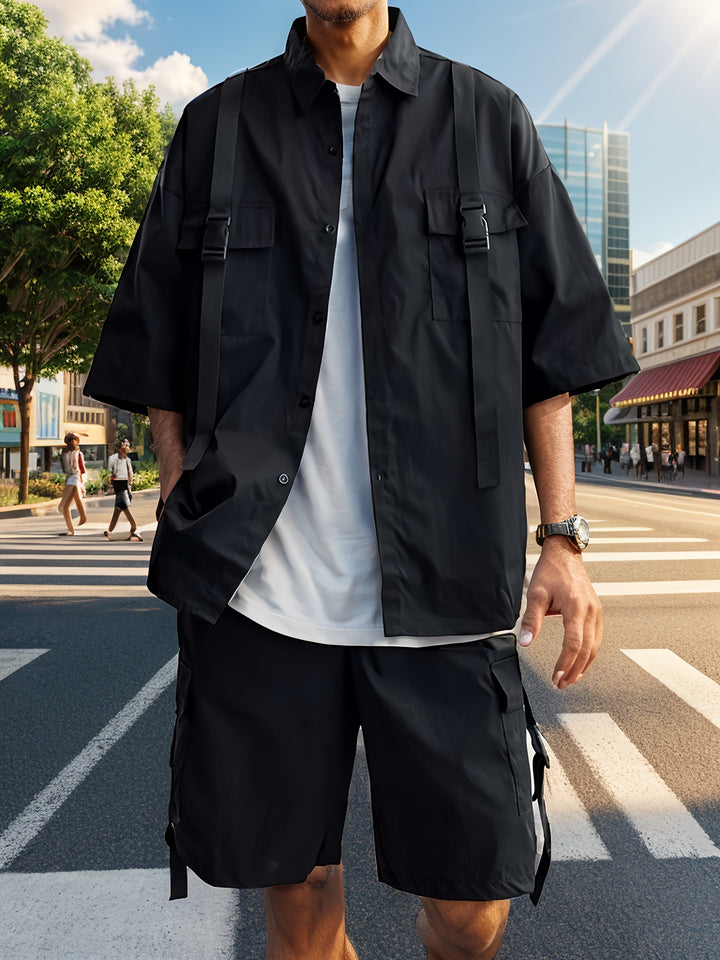Brixton | Casual T-shirt en Shorts Set voor de Zomer