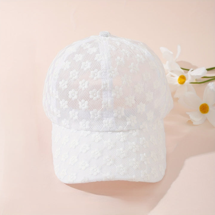 Camila | Elegante Gebloemde Kant Pet voor Vrouwen