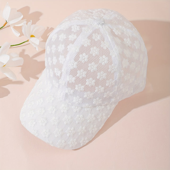 Camila | Elegante Gebloemde Kant Pet voor Vrouwen