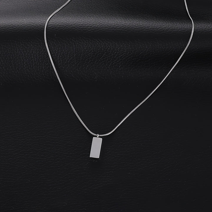 Cees | Minimalistische Hanger Ketting voor Stijlvolle Mannen