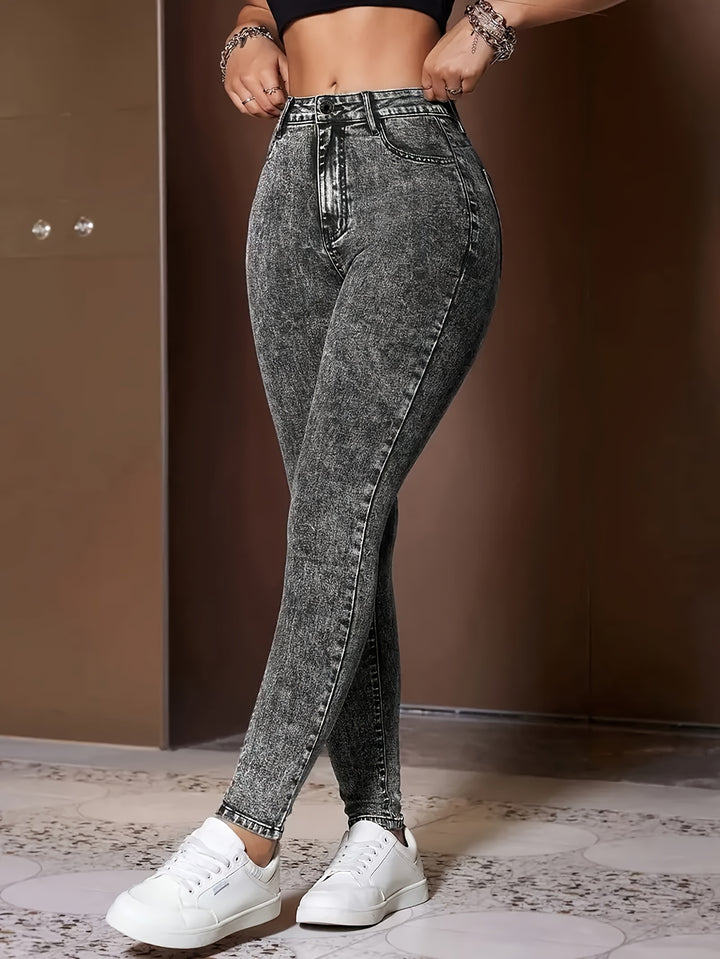 Chloe | High-Waisted Stretch Jeans